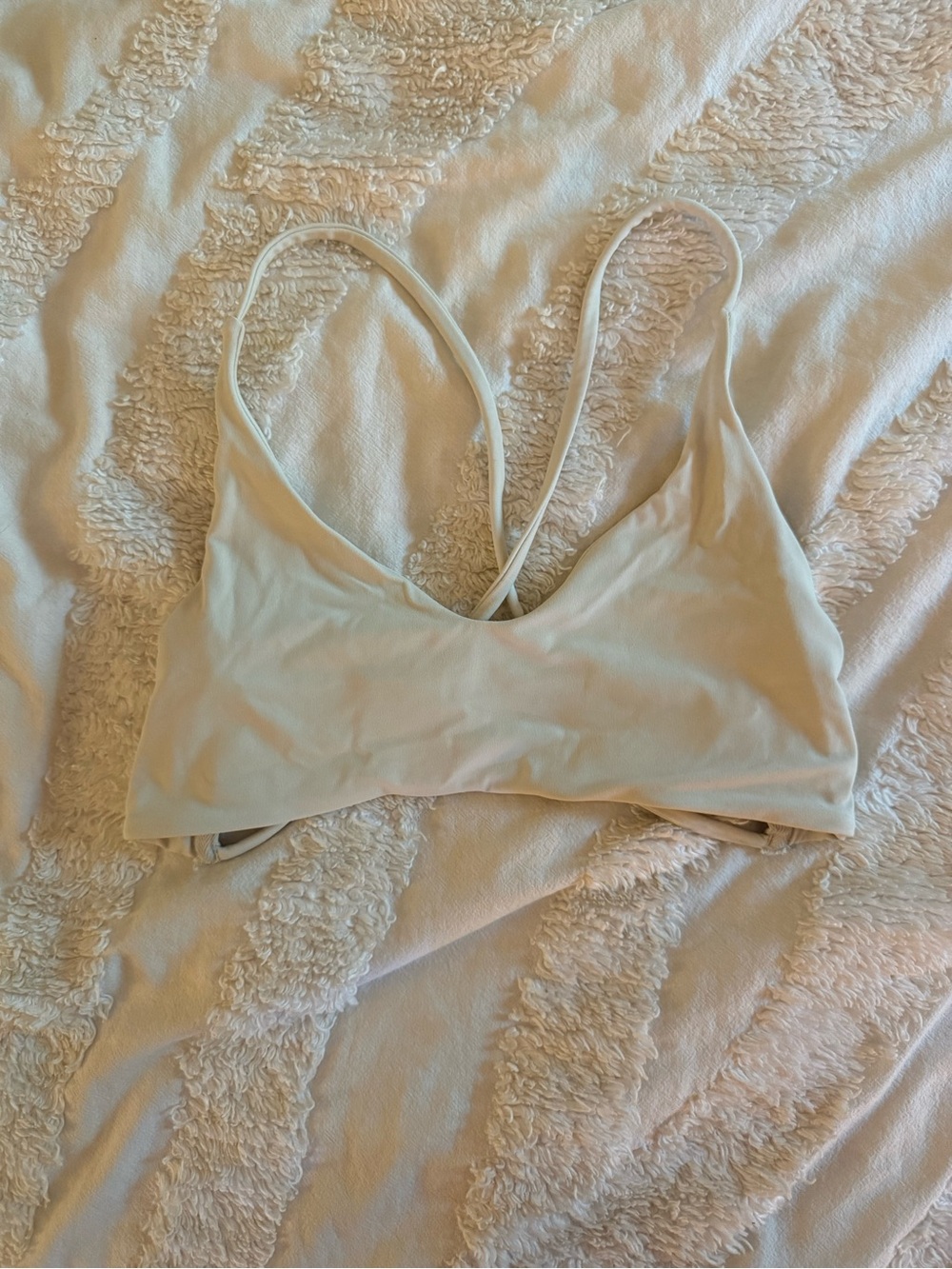 Micro sports bra- beige